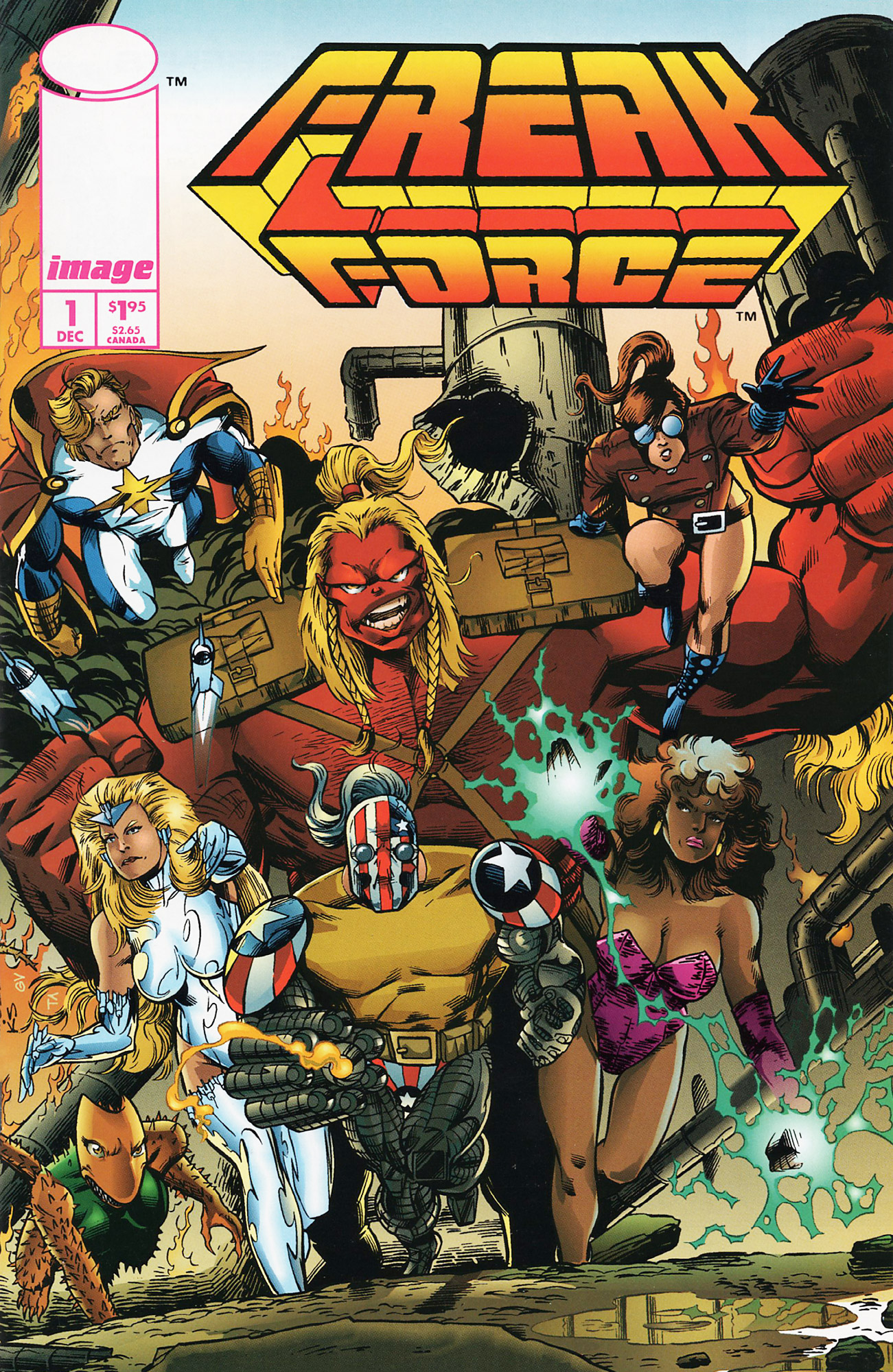 Cover Freak Force Vol.1 #01