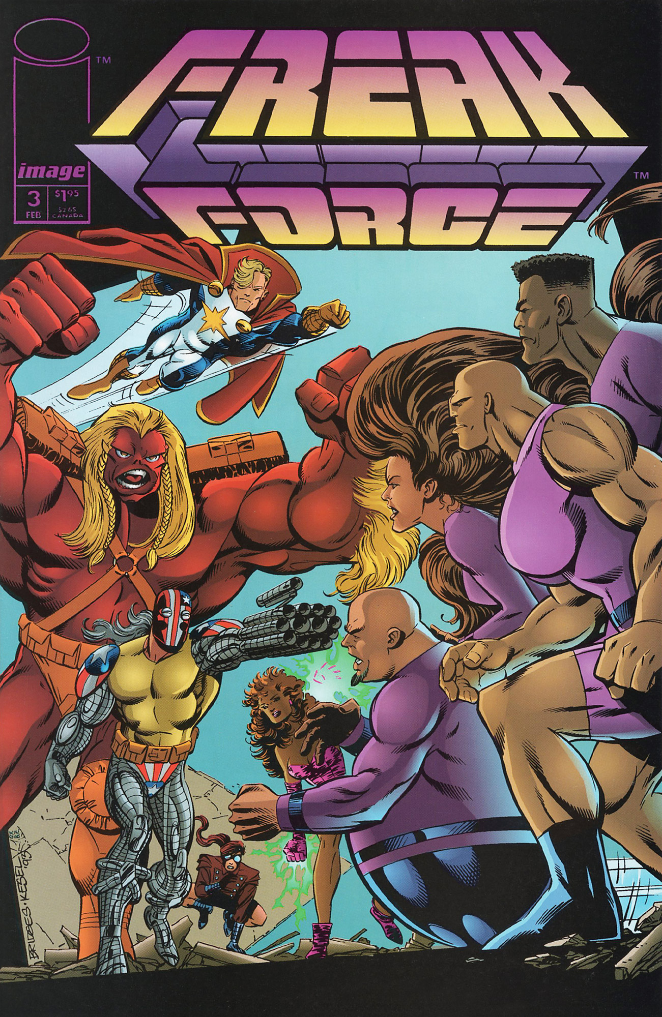 Cover Freak Force Vol.1 #03