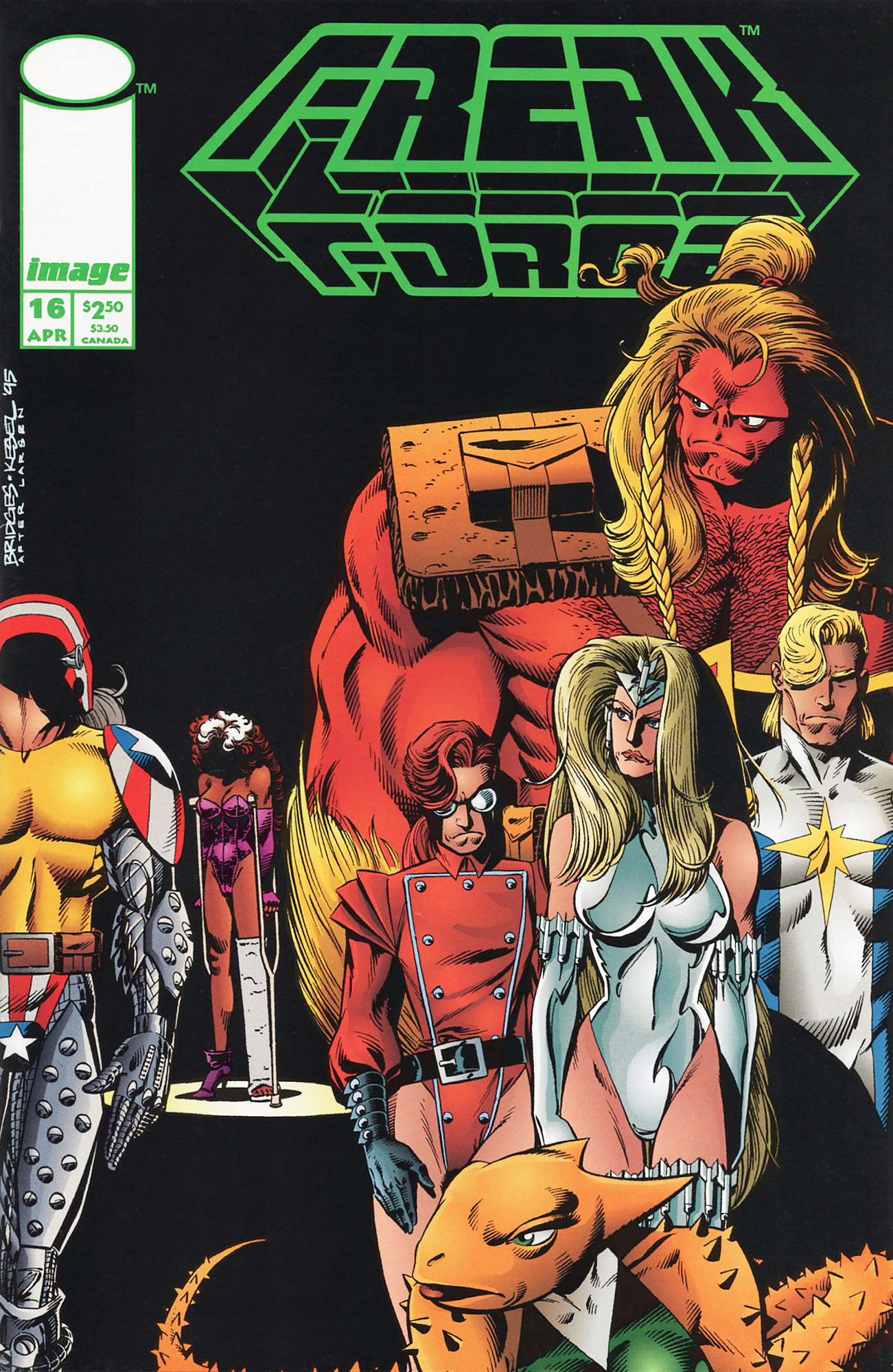 Cover Freak Force Vol.1 #16