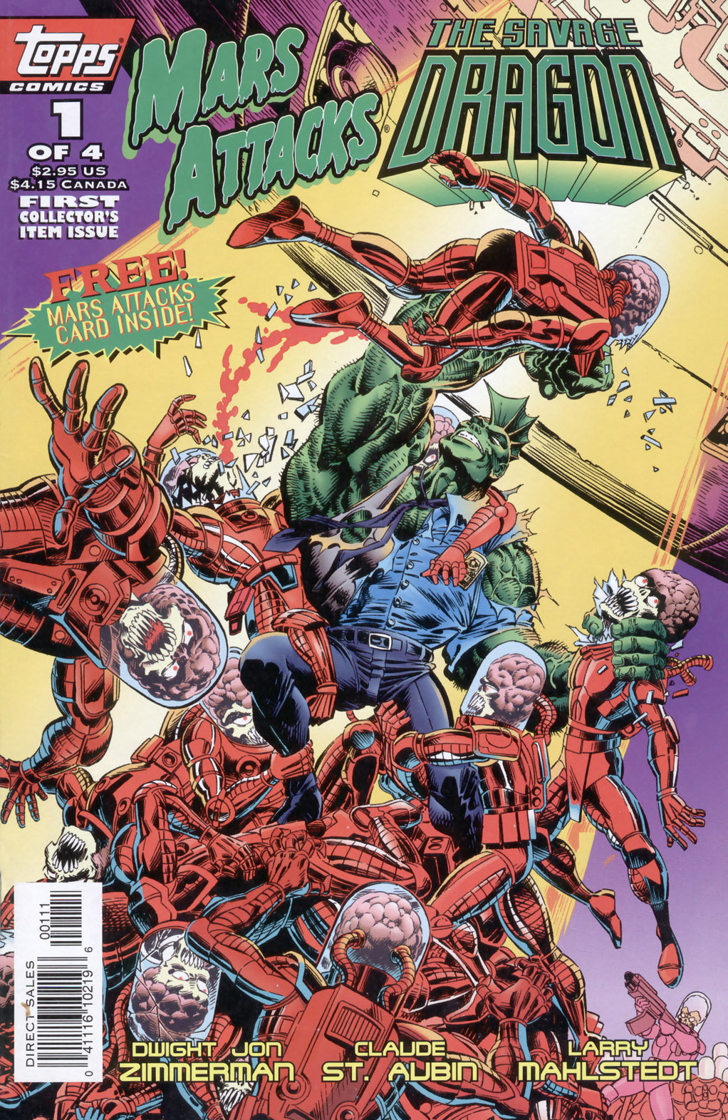 Cover Mars Attacks Savage Dragon #01