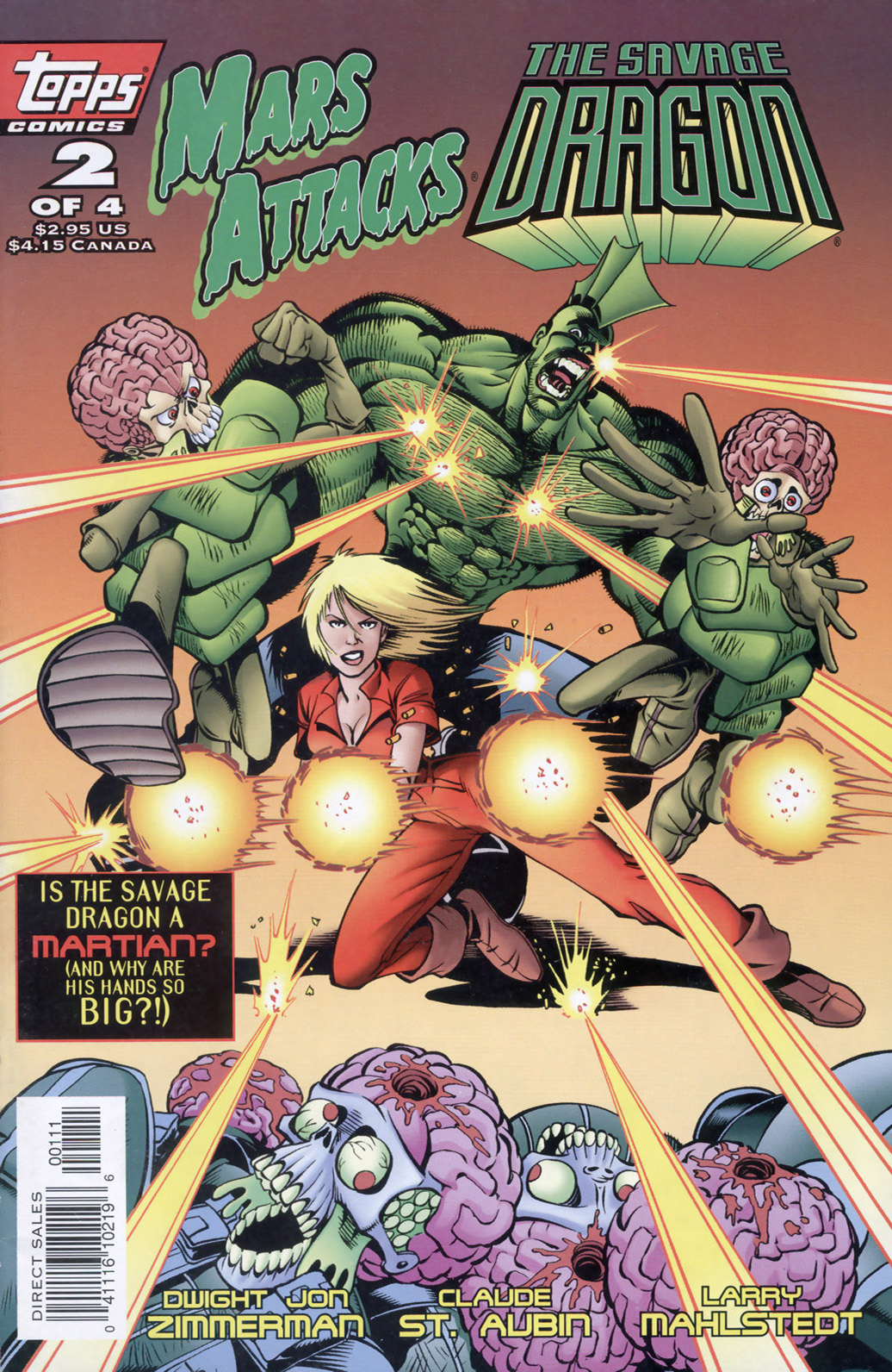 Cover Mars Attacks Savage Dragon #02