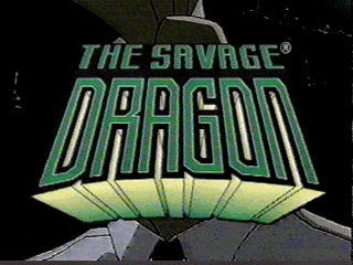 The Savage Dragon Aminated Series Title