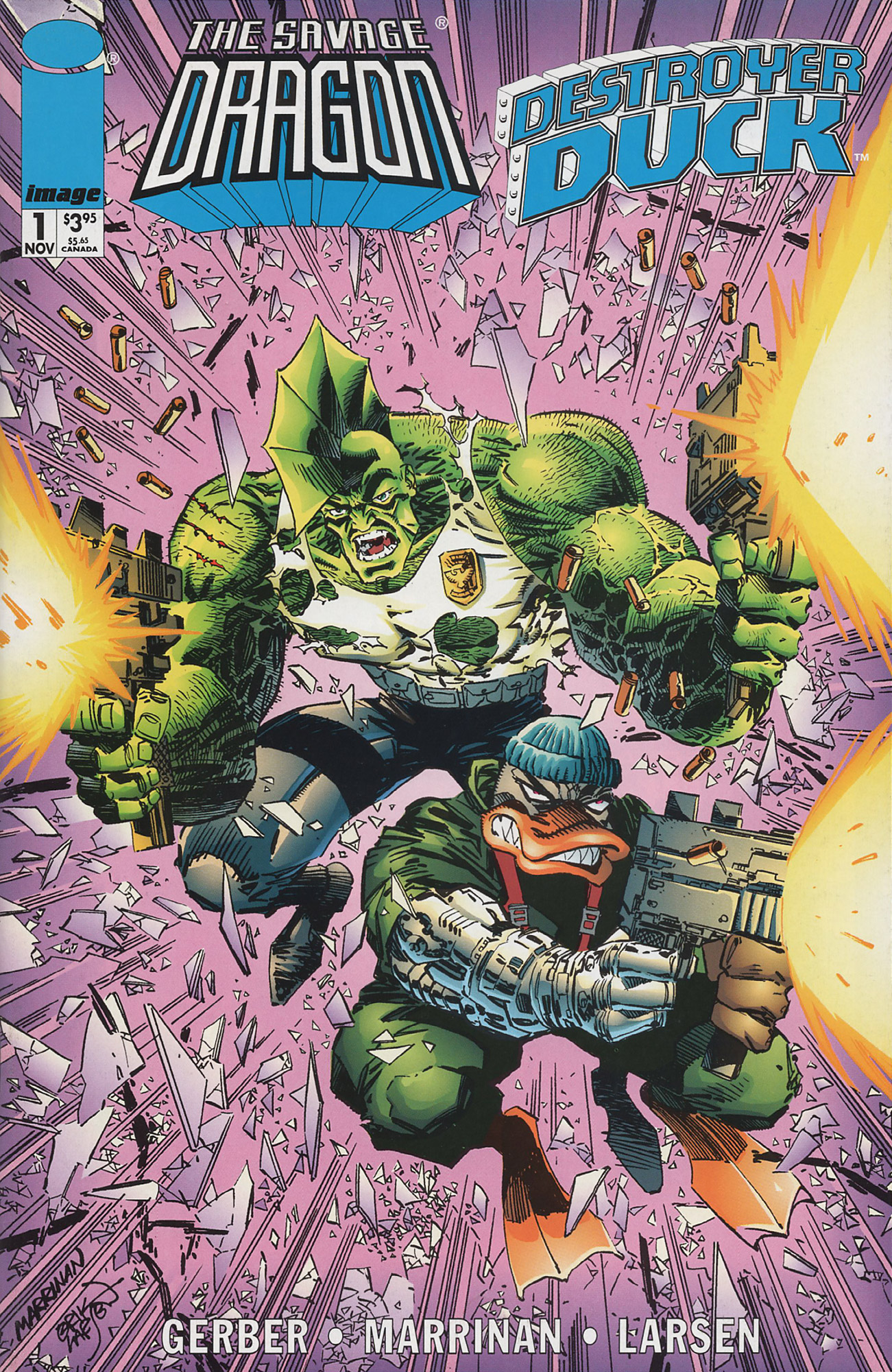 Cover Savage Dragon Destroyer Duck #01