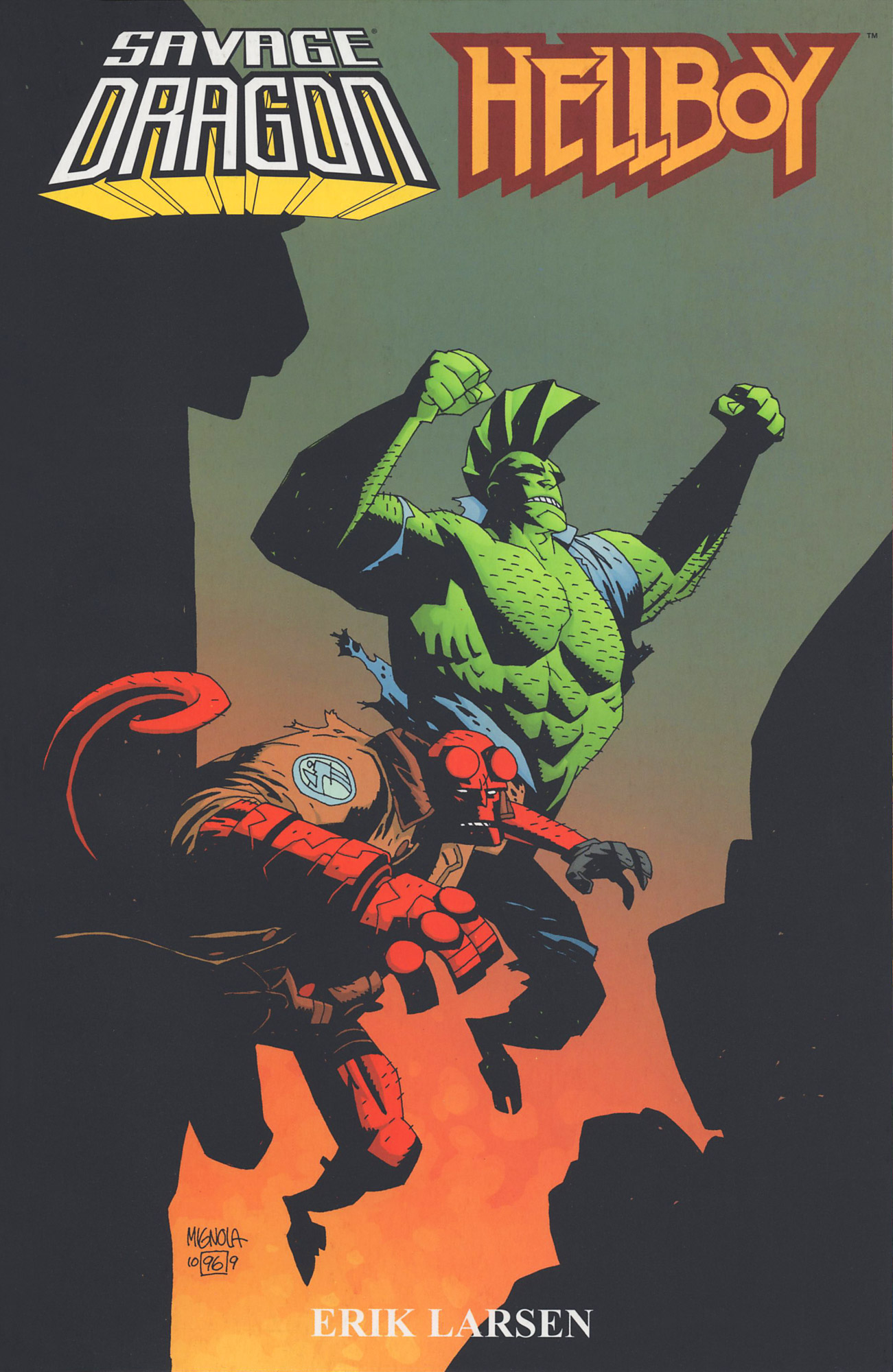 Cover Savage Dragon Hellboy TPB