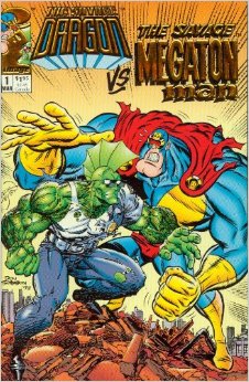 savage dragon megaton man gold foil