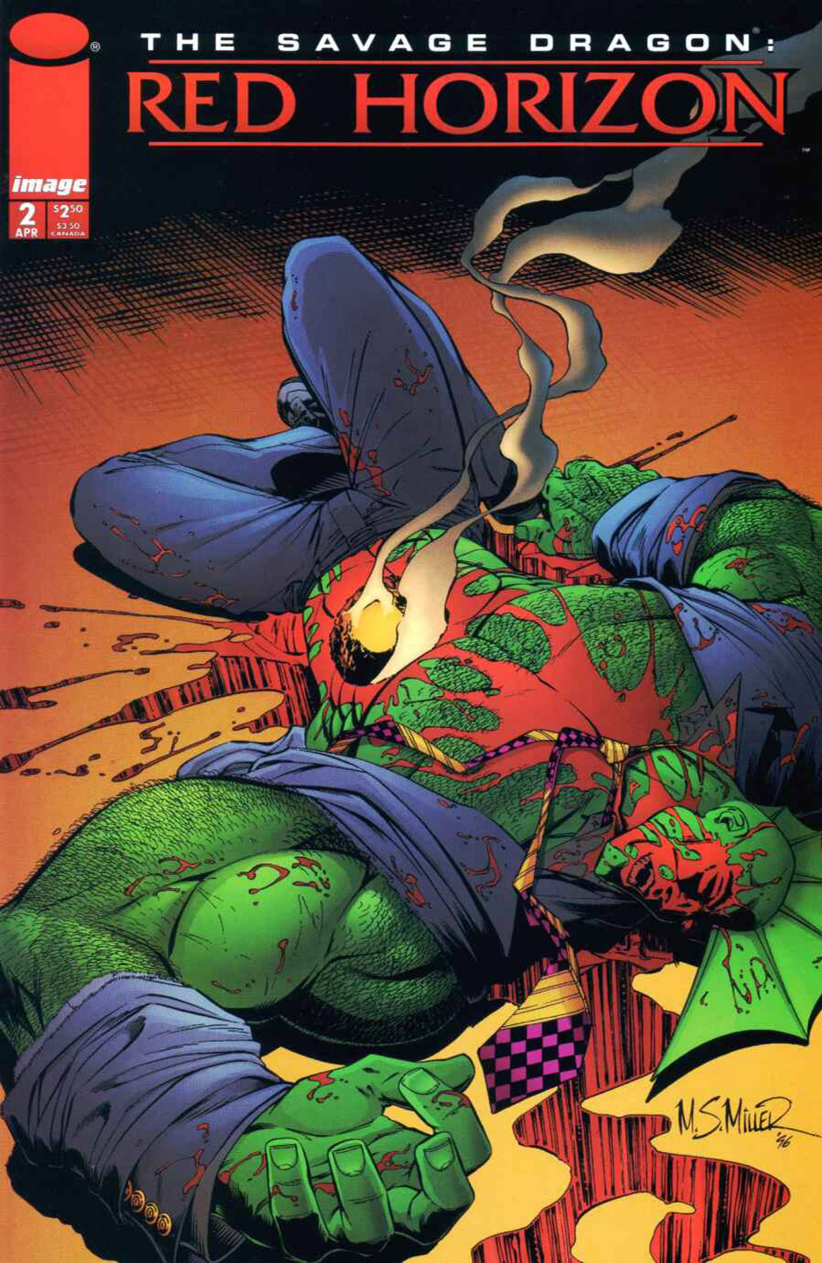 Cover Savage Dragon Red Horizon #02