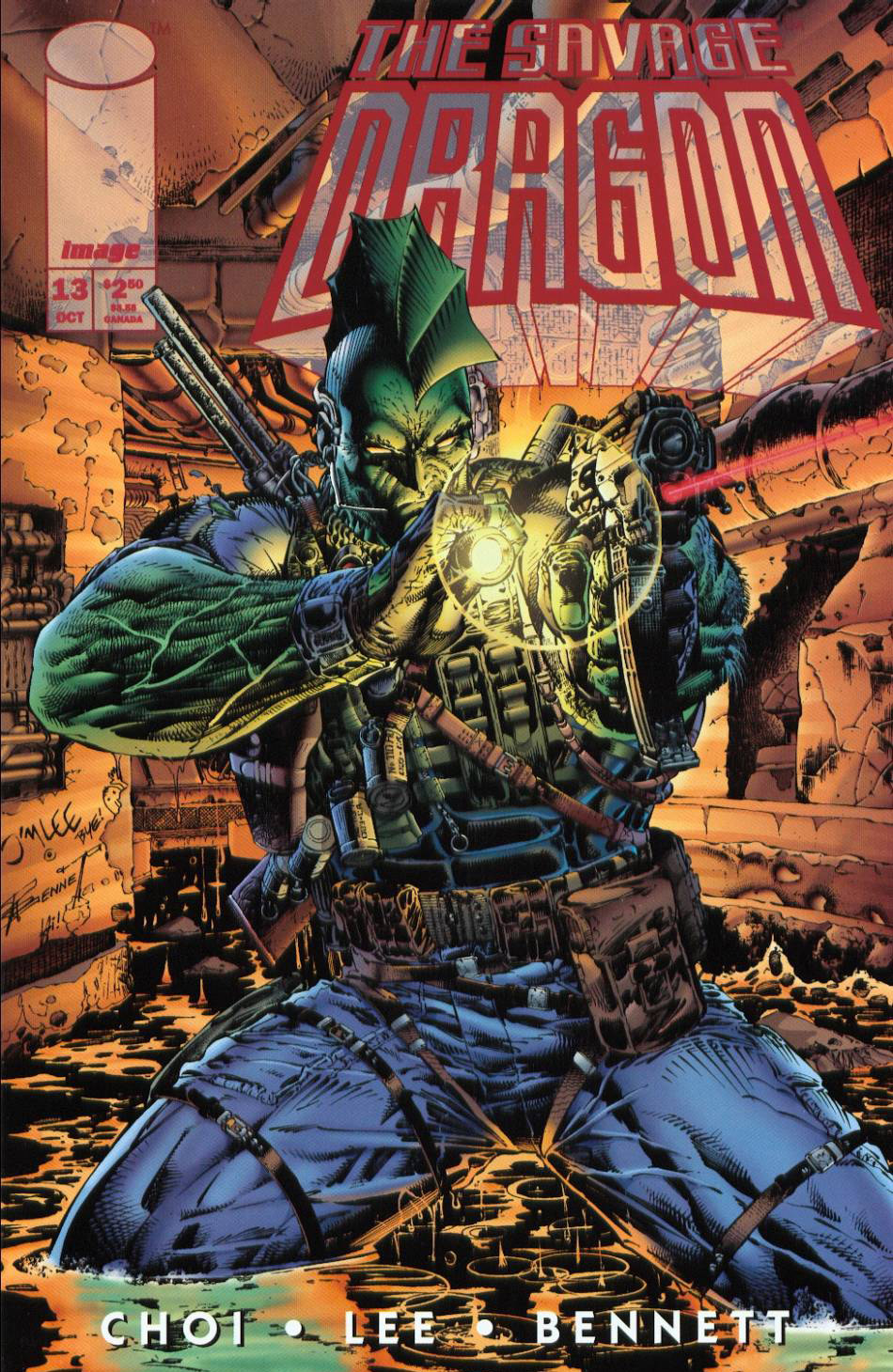 Cover Savage Dragon Vol.2 #13 Image X-Month