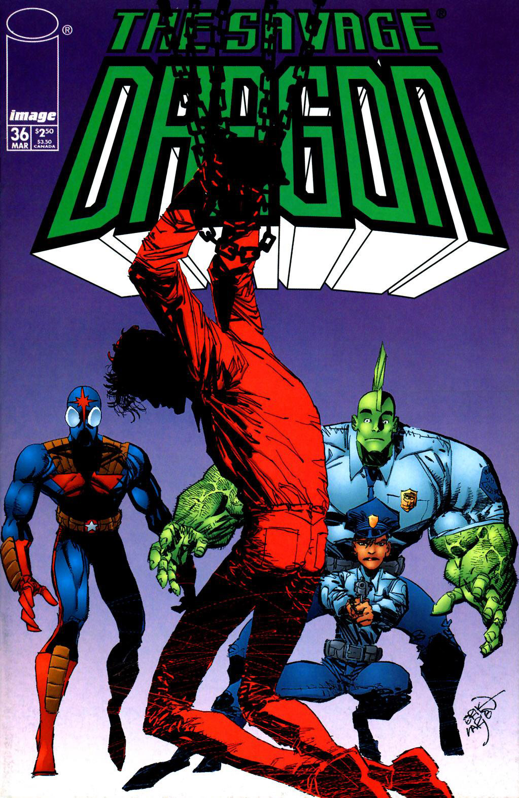 Savage Dragon, Hellboy Brasil