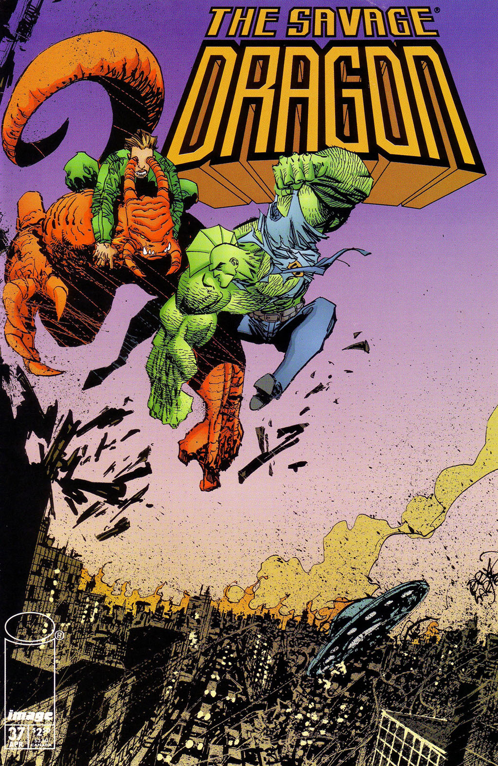 Cover Savage Dragon Vol.2 #37