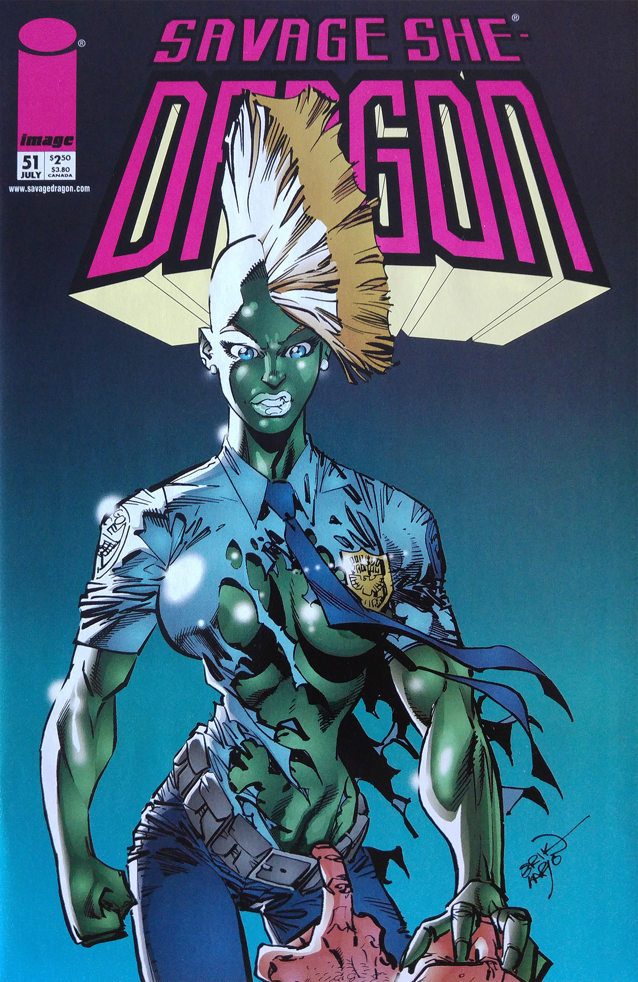 Cover Savage Dragon Vol.2 #51 Variant