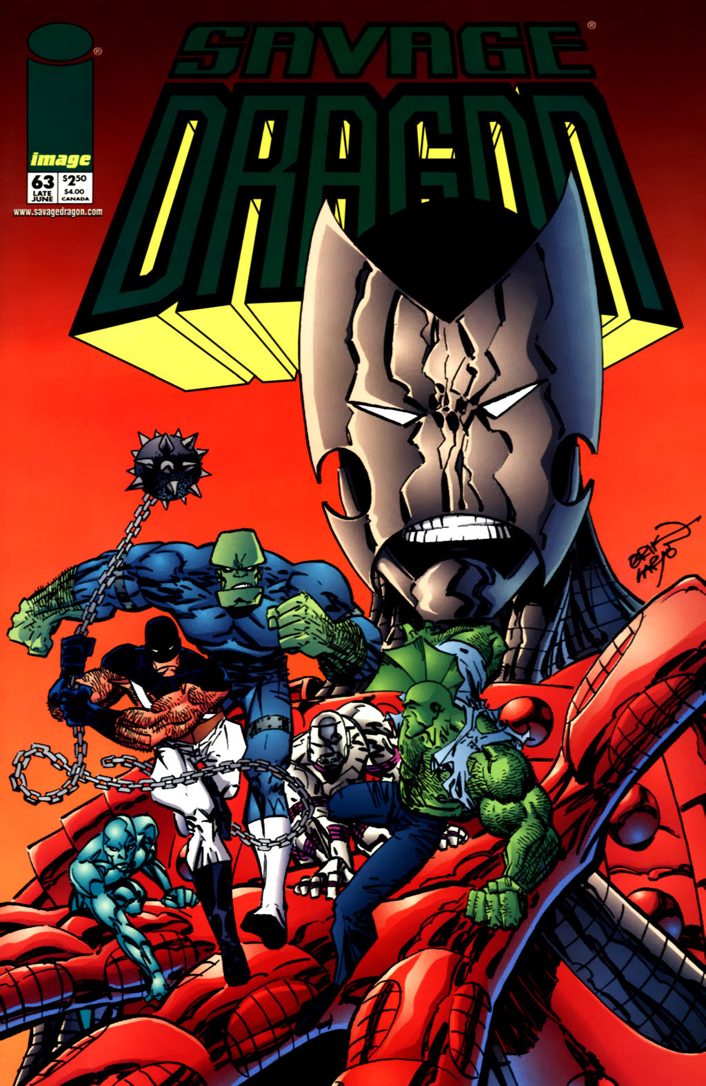 Cover Savage Dragon Vol.2 #63