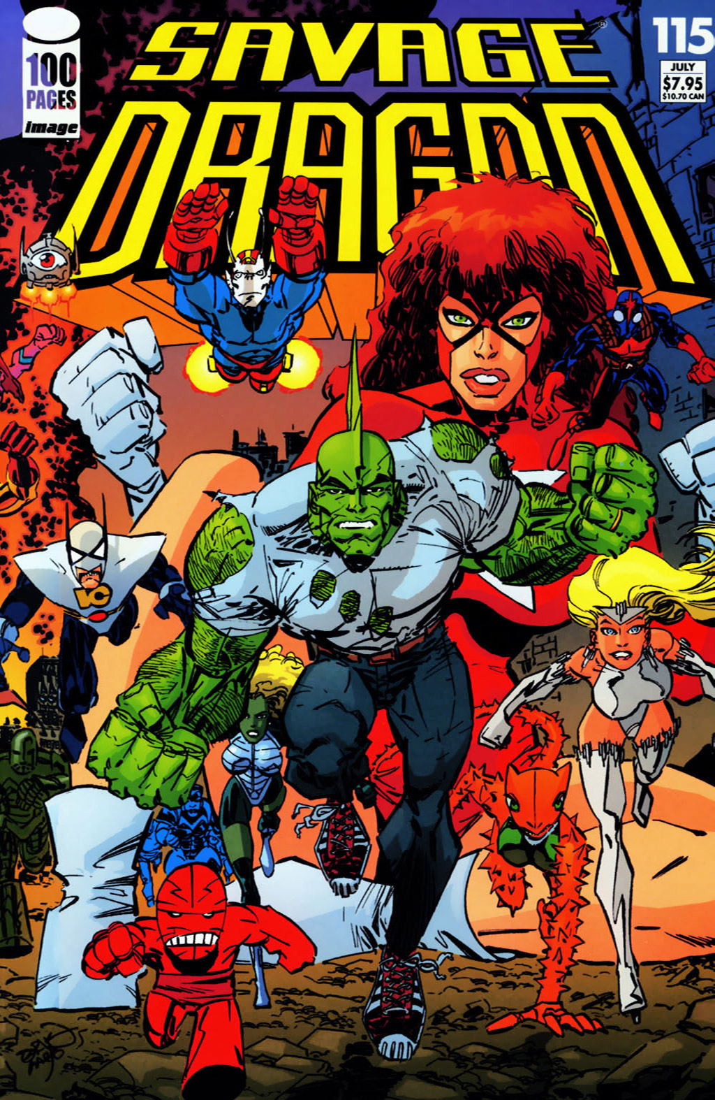 Cover Savage Dragon Vol.2 #115