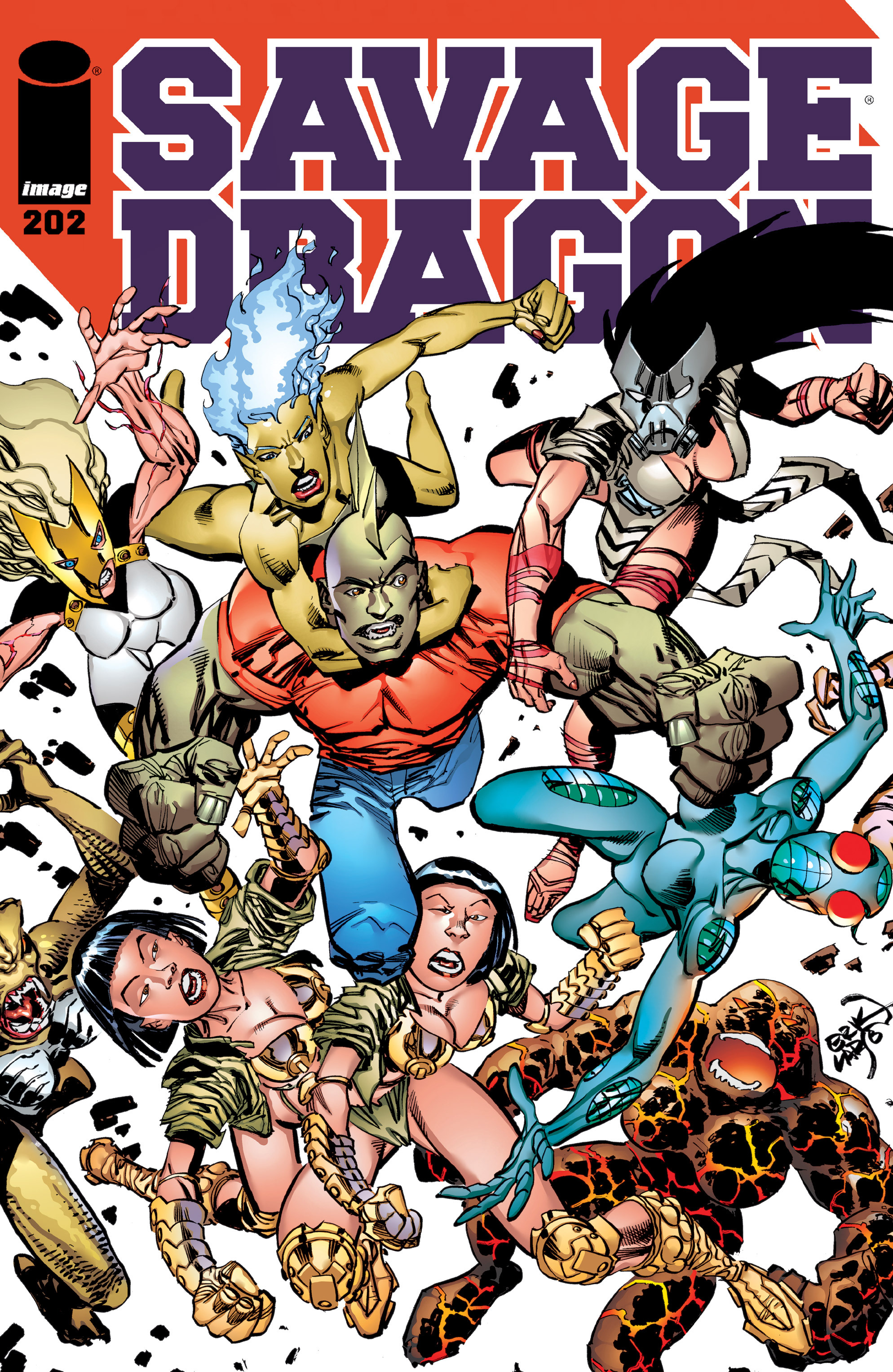 Cover Savage Dragon Vol.2 #202