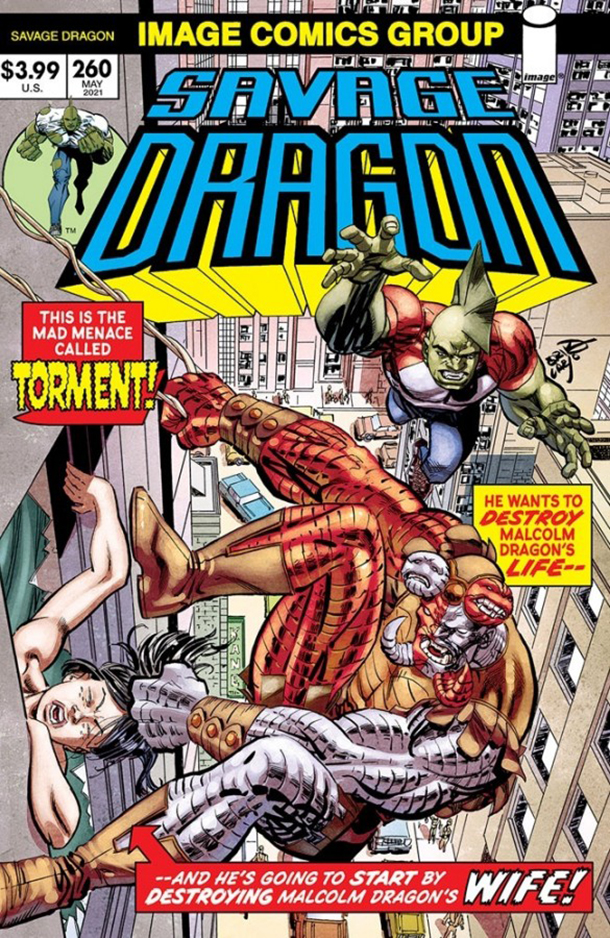 Cover Savage Dragon Vol.2 #260 Variant
