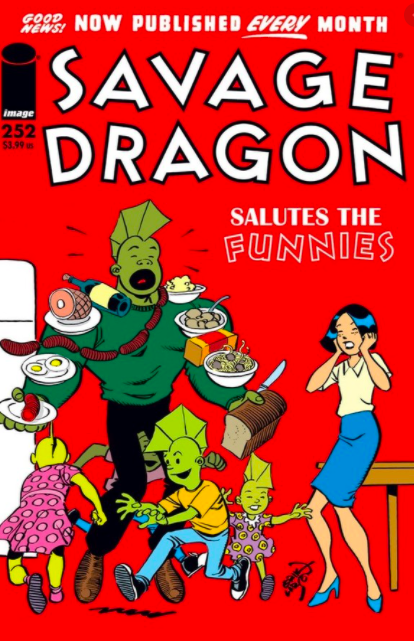 Cover Savage Dragon Vol.2 #252